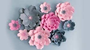 I was in the second grade and the technique we used involved crumpling up a circle of tissue and gluing it to a piece of construction paper on which we had drawn. Diy Paper Flowers Wall Decor For Nursery How To Make Paper Flowers For Beginners Youtube