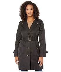 London Fog Amanda Button Lapel Trench Coat Zappos Com