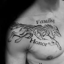 The serch bythol is an ancient irish celtic symbol for family that is often used on jewellery. 50 Celtic Wolf Tattoo Designs For Men Knotwork Ink Ideas