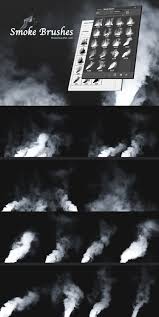 New brush set of smoke like brushes. Smoke Brushes Photo Editing Photoshop Photoshop Photoshop Actions