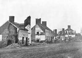 1860s Ruined Homes Fredericksburg Va Civil War American Civil War Destruction