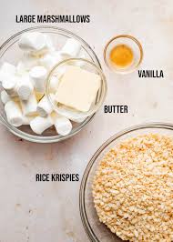 what do you mix rice krispie treats in