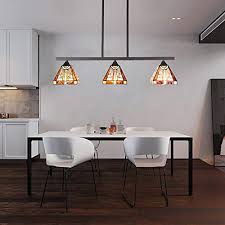 Whether you have a craftsman home or just prefer the charm of the arts and crafts look, boost curb appeal with mission style outdoor lighting from lamps plus. Tiffany Style Mission Chandelier 3 Lights Pendant Pricepulse