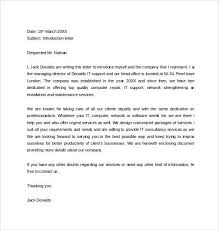 Introduction Letter To Clients Introduction Letter Business Letter Format Business Letter Template