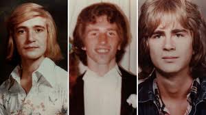 Left: Gacy, center, and former business associate Jim Van Vorous were hosts  at a bicentennial party July 4, 1976, at Gacy's home in unincorporated  Norwood Park Township. (Chicago Tribune archive) Right: Gacy dressed as a  clown in front of his house in ...