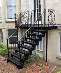 Iron Ladder 70 Amazing Templates To Inspire Your Design In 2020 Staircase Outdoor Exterior Stairs Outside Stairs
