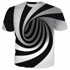 New Men S 3d Swirl Print Short Sleeve T Shirt Casual Shirts For Men Casual T Shirts Casual Shirts