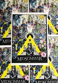 The movie follows a group of college students who travel to a pagan festival in sweden and get caught up in a terrifying ordeal. Hand Painted Midsommar Art Print Dom Bittner Movie Prints
