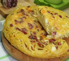 Teglia per pizza cuocere a 375 ° per 10 minuti. Frittata Di Pasta Le Ricette Di Luci