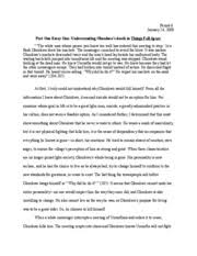 Mugberia Gangadhar Mahavidyalaya Dept.Of English Assignment On Chinua  Achebe'S Things Fall Apart Sem-5