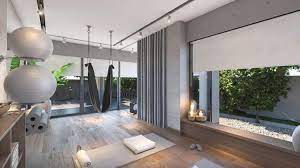 A zen inspired design is all about natural colours in soft tones such as white grey shades. 15 Amazing Home Yoga Studio Ideas For Relaxation And Meditation