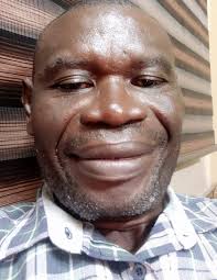 This is a picture of our brother with those brilliant results Kobina.  Bonfil Bornege Kobina now ekes a living from picking blocks. The Ofori  Panin Senior High School alumnus earns a little