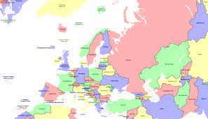 Za planer putovanja odaberite ikonu planer putovanja s desne strane. Karta Evrope Sa Drzavama Karta Evrope Sa Putevima Superjoden