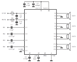 A pictorial circuit diagram uses simple images of components, while a schematic diagram shows the components and interconnections of the circuit using. Ic Tda 7560 Datasheet 4 X 45w Quad Bridge Car Radio Amplifier Plus Hsd Homemade Circuit Projects