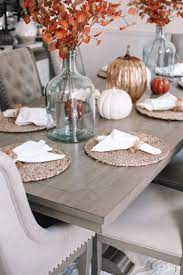 Shop raymour & flanigan furniture for sofas, mattresses, beds, leather furniture, kids bedrooms and dining room sets. Fall Dining Room Makeover With Raymour And Flanigan Blushing Rose Style Blog