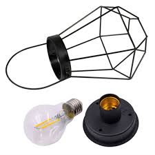Retrouvez tous les modèles de lampe de notre catalogue sur b led france. Marque Generique Lampe Suspendue De Lanterne En Fer Forge De Lumiere Solaire De Jardin En Acier Inoxydable Lampes A Poser Rue Du Commerce