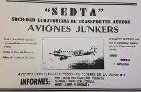 SEDTA: La historia de la aerolínea ecuatoriana que voló hasta 1941 |  Historia Militar Ecuatoriana