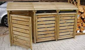 Diese mülltonnenbox ist die ideale lösung, um ihre mülltonne außer sicht im garten aufzubewahren. Mulltonnenbox Kaufen Gunstige Bausatze Fur Carport Garage Oder Garten