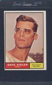 1961 Topps #239 Dave Sisler Senators EX *2996