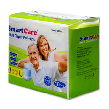 Smart Care Adult Diaper (Pant Style) Large – 10pcs – Smart Distribution LTD.