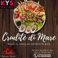 Il ristorante le volte di livorno ha fatto del cruditè di pesce una filosofia di vita ispirandosi al crudismo ossia la degustazione, nel nostro caso specifico, del pesce crudo in tutte le sue forme…pesce talmente crudo da essere ancora vivo, come ad esempio si fa con le nostre ostriche belon e fin de claire il cui unico condimento per esaltarne il. La Crudite Di Mare Piu Buona E Quella Del Ristorante Le Volte Ristorante Le Volte Livorno