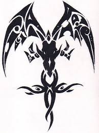 Black And White Dragon Tattoo Drawing Red Eyes Black Dragon Tribal By Mcfaol On Deviantart Black Dragon Tattoo Yugioh Tattoo Black Dragon