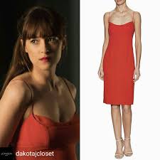 Universal released a trailer for fifty shades freed, the final installment of the adaptation of e.l. Pin By Stella Santes On Movie And Tv Fashion Dark Red Dresses Anastasia Steele Outfits Fifties Dress