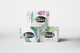 Square Tissue Box Mockup By Wutip On Envato Elements Box Mockup Tissue Boxes Business Card Mock Up