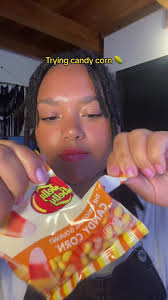 Trying Candy Corn ASMR Experience: Sweet and Crunchy