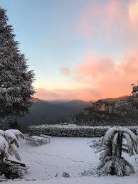 Busy queen's birthday long weekend for alpine ski resorts with ski. Snowfall Transforms Areas Of The Blue Mountains Into A Winter Wonderland