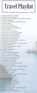 It's evident from these top 10 travel songs that musicians spend plenty of time in transit. 230 Road Trip Playlist Ideas Road Trip Playlist Road Trip Trip