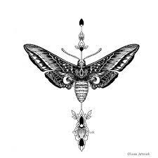 Moth Tattoo Tattoos Moth Tattoos