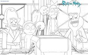 Genius, brilliant, mind blowing and hilarious. Rick And Morty Coloring Pages Free Coloring Pages