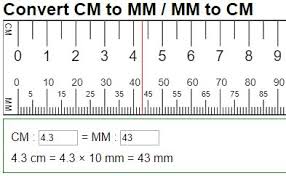1 millimeter (mm) is equal to 0.001 meter (m). Convert Cm To Mm Millimeters To Centimeters 10 Mm In 1 Cm
