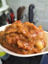 Tumis bahan yang sudah dihaluskan sampai tercium bau harum. Sambal Belacan Tempoyak Didapursempoi