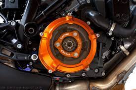 Clear Clutch Cover And Inner Pressure Ring By Evotech Italy Ktm Clear Clutch Ktm Super Duke