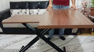 Akilli Sehpa Sihirli Sehpa Orta Sehpa Yemek Masasi Calisma Masasi Yer Sofrasi Youtube