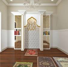 30 Praying Room Ideas To Bring Your Ramadan More Beautiful Muslim Prayer Room Ideas Prayer Room Beautiful Home Designs
