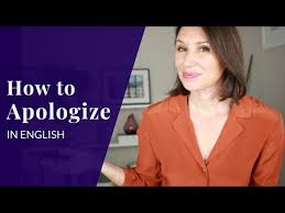How To Apologize In English When You Make A Mistake