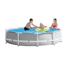Intex 26701eh 10ft X 30in Prism Metal Frame Above Ground Swimming Pool With Pump Easy Set Pools Intex Above Ground Swimming Pools