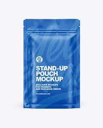 Matte Stand Up Pouch Mockup In Pouch Mockups On Yellow Images Object Mockups In 2021 Packaging Mockup Mockup Free Psd Mockup