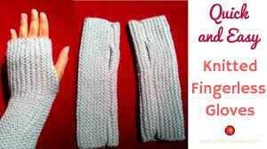 Find styles ranging from fingerless gloves to fingerless mitts and any sort of hybrid of the two, including whatever kind of embellishments you'd like. Knitted Fingerless Gloves A Quick And Easy Knitted Project Fingerless Mitts Youtube