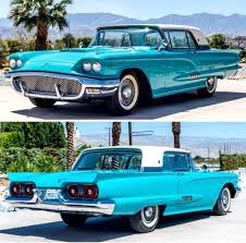 Image result for Monarch Blue 1958 Thunderbird