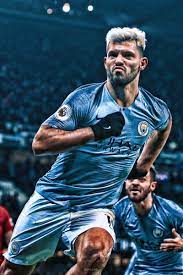 Sergio aguero of manchester city celebrates after scoring his team's second goal during the premier league match between. King Kun Aguero Kun Aguero Fotos De Futbol Poster De Futbol