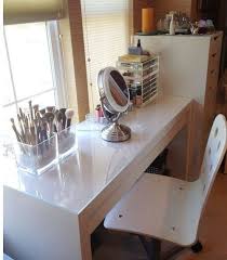 Malm dressing table white ikea. Dressing Table With Drawer Modern White Vanity Make Up Table Desk Ikea Malm Ikea Vanity Table Ikea Vanity Minimalist Dressing Tables