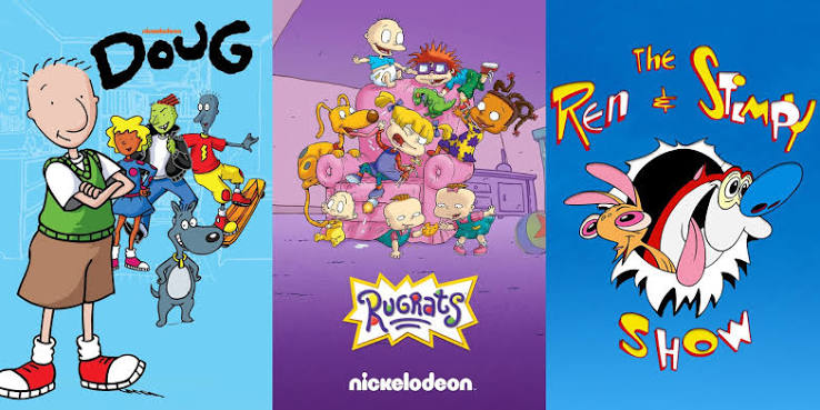 35 years ago today, 'Doug,' 'Rugrats' and 'The Ren & Stimpy Show' all  premiered on Nickelodeon. (August 11, 1991) #OnThisDay #NickAnimation #Doug  #Rugrats #RenAndStimpy