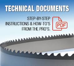 Technical Documents Bandsawbladesdirect Com