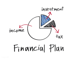 financial plan pie chart illustration free image by