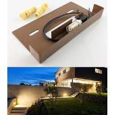 Srrb Ish09 M706467mn Direct Low Voltage Hardscape Paver Recessed Retaining Wall Step Light Fixture W Led Bulb 1 Warm White Led