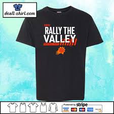 Support the suns from the first game of the season to the last with tailgate's phoenix suns. 2021 Rally The Valley Suns Phoenix Suns Shirt Hoodie Sweater Long Sleeve And Tank Top